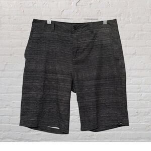 Quiksilver‎ Gray Men's Amphibian 10" Inseam Pocket Shorts Size 32